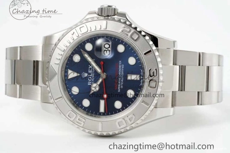 1:1 GSF A2836 SS Yacht-Master Best Bracelet on 126622 Edition Blue Dial 0514